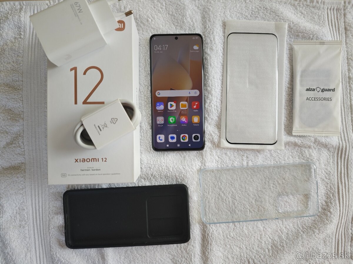 Xiaomi 12 Gray 256GB,8GB RAM, TOP STAV