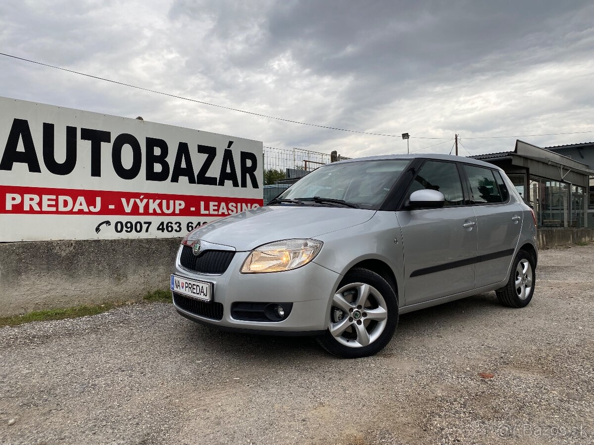 Škoda Fabia 1.2 51kW Benzín, Rok výroby 2009, centrál