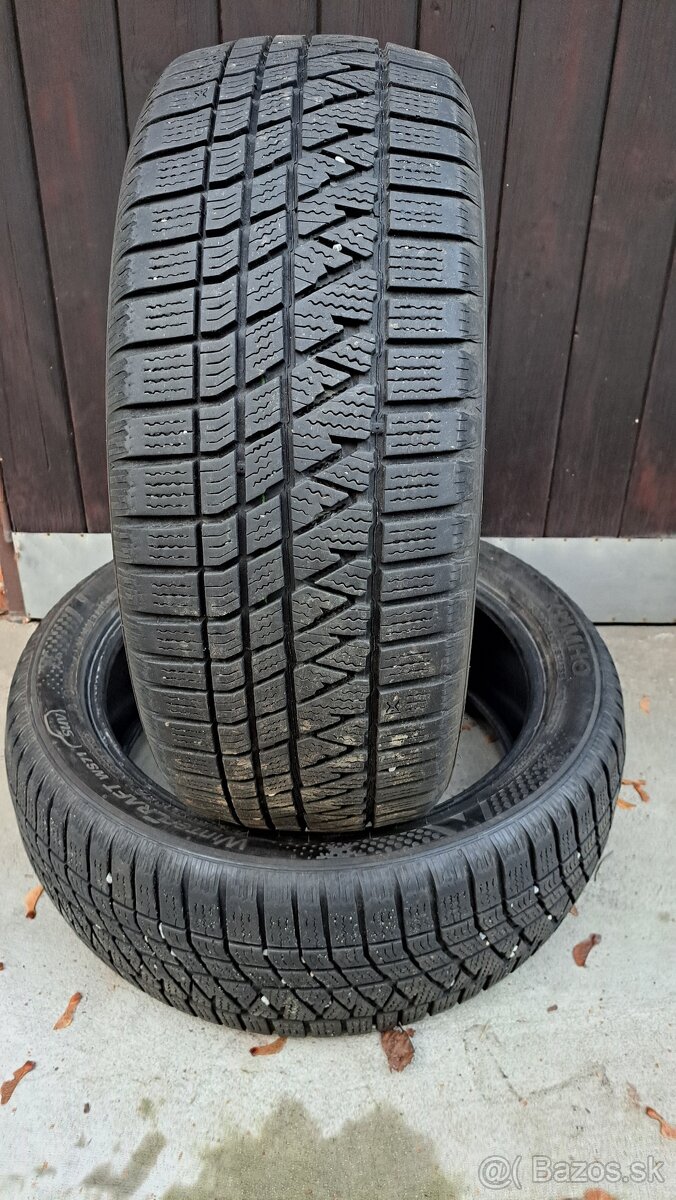 2x zimní pneu KUMHO 215/50 R18 , r.v. 2020