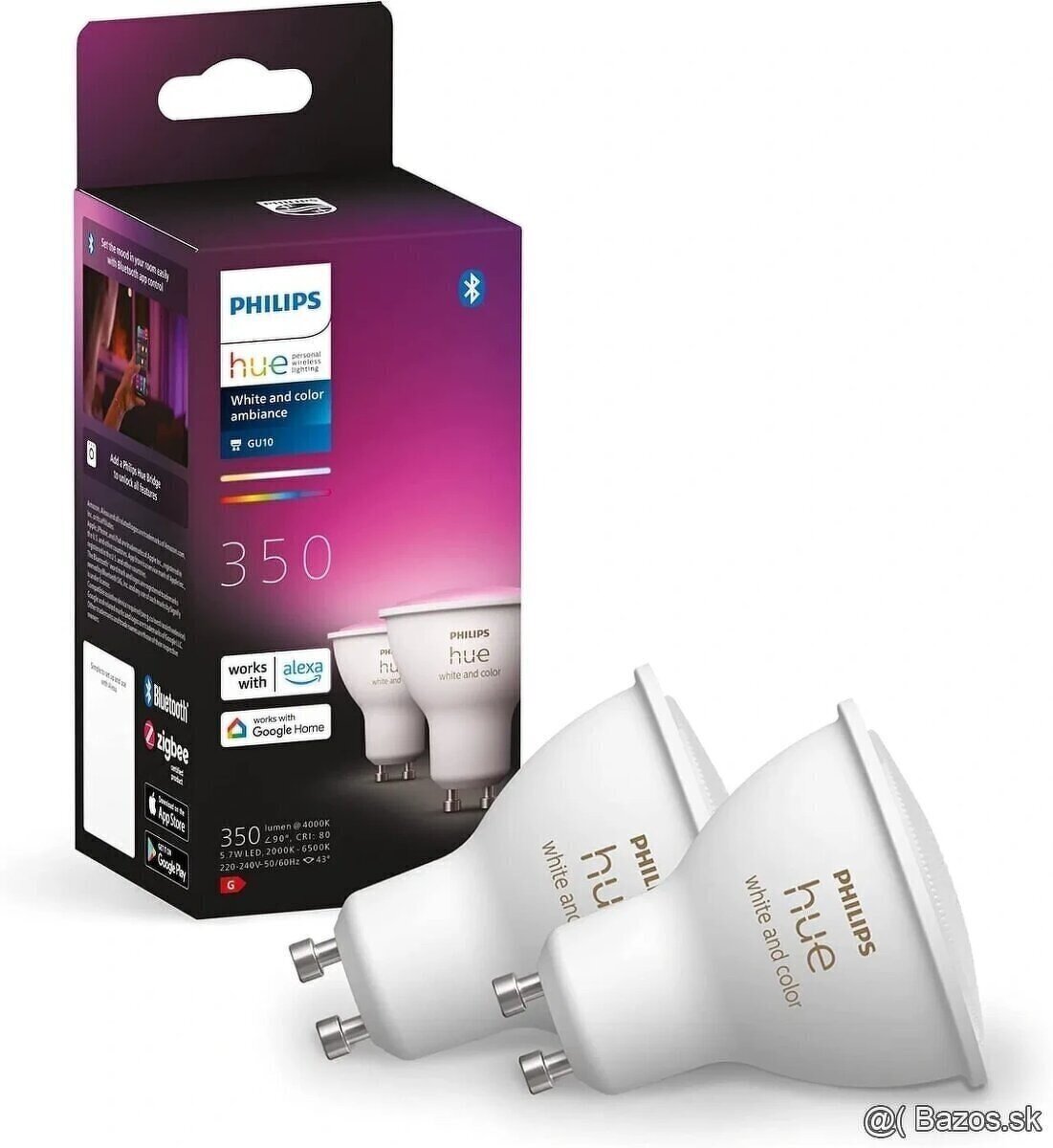 Philips Hue GU10 White and Color ambiance 5,7 W