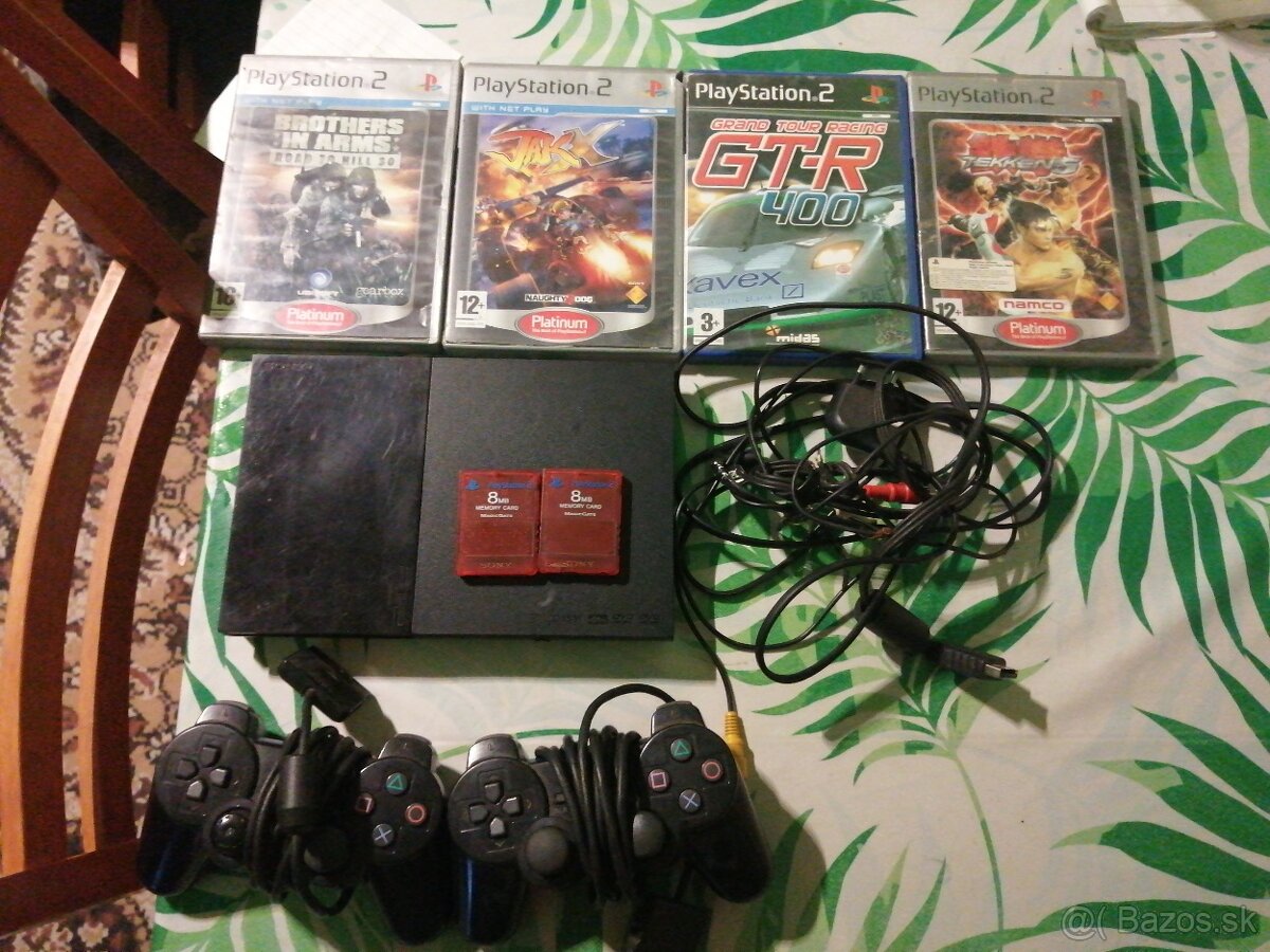 Predám ps2plus hry a memory card 2kusi 8mb