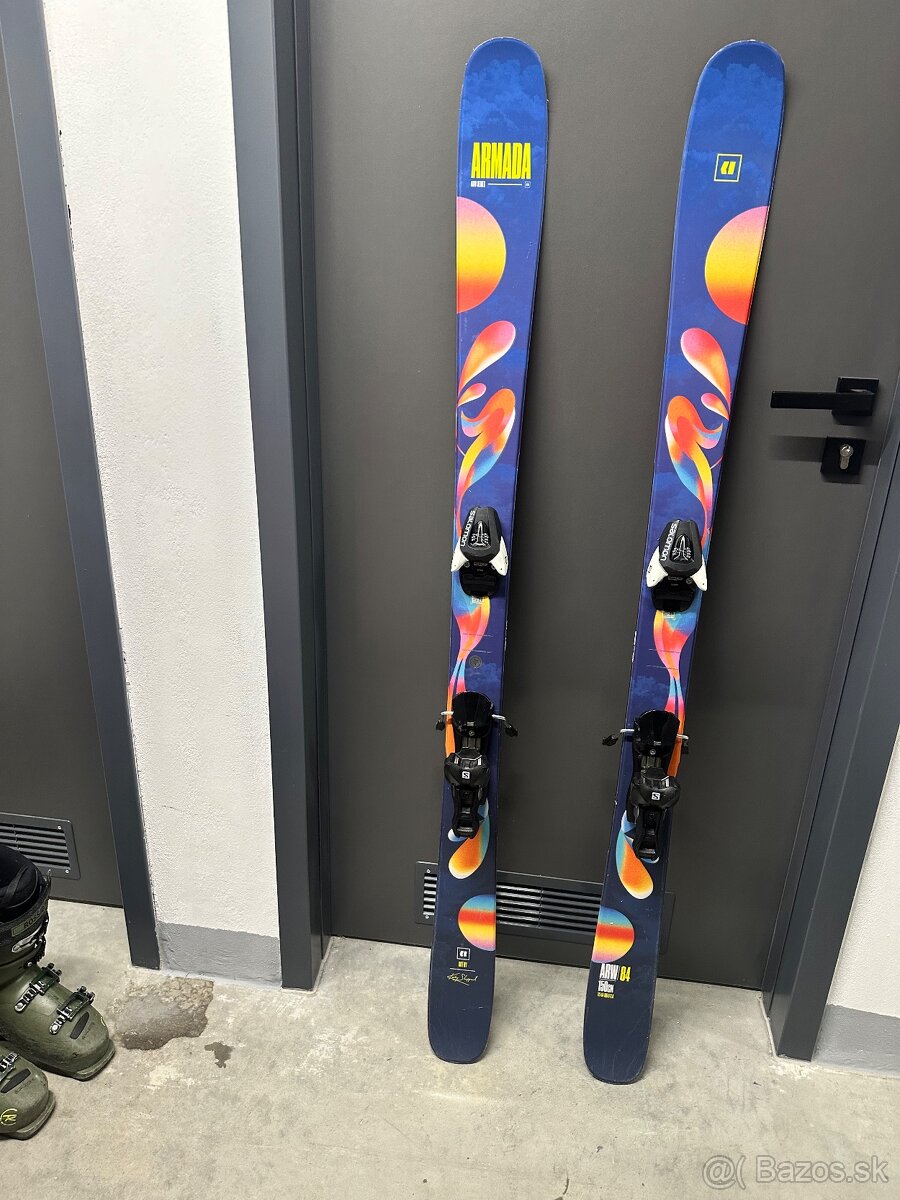 FREERIDE lyže ARMADA s viazaním Salomon, 150cm