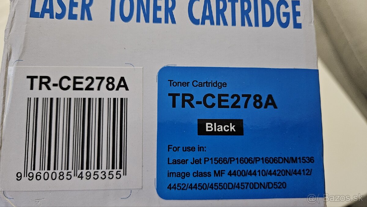 Laser Toner Cartridge, CANON CRG728 TONER CE278A MF4400,4410