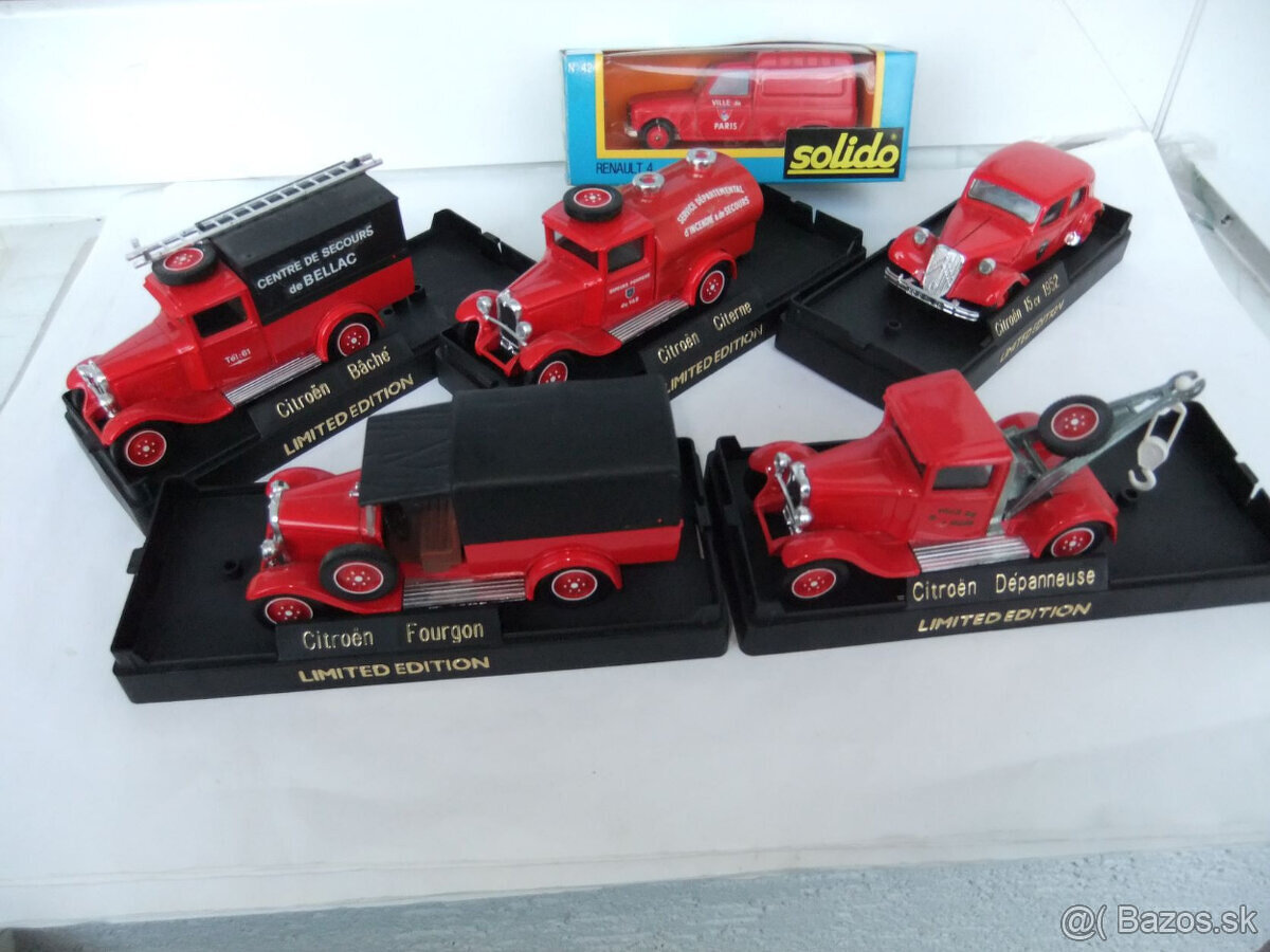 CITROEN,RENAULT od Eligor,Solido,Brumm mierka 1:43