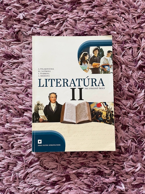 učebnica literatúra pre stredné školy II