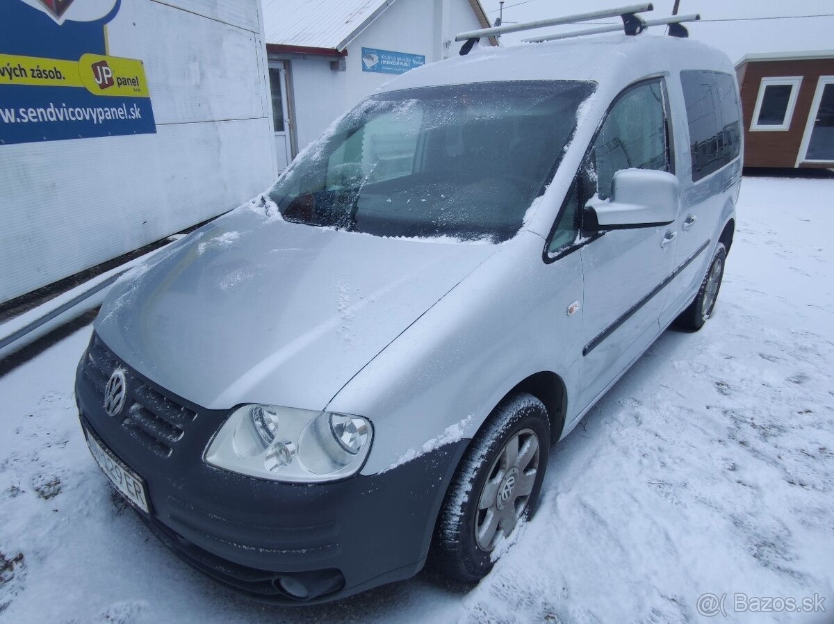 Caddy 4x4, 1,9 TDI 77 kw, 6 kvalt