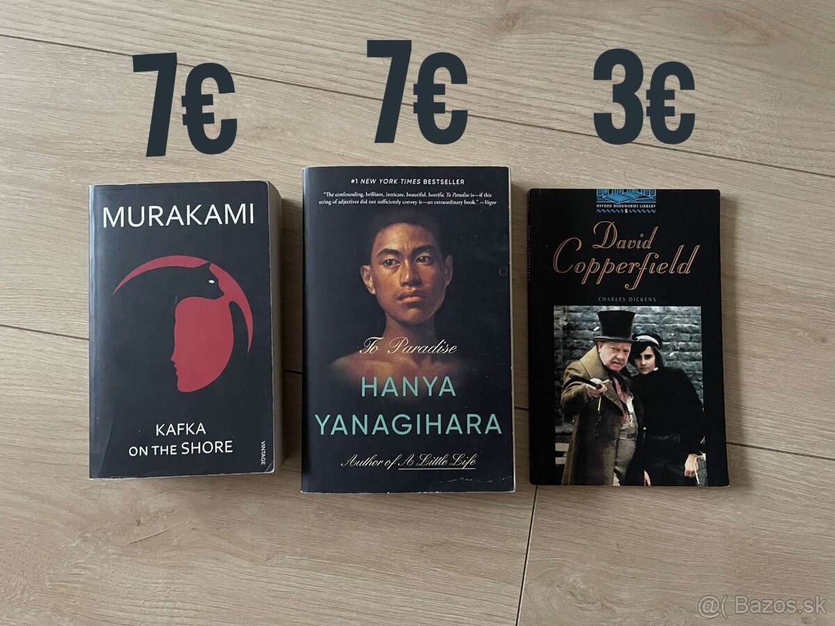 Murakami, Yanagihara, Dickens