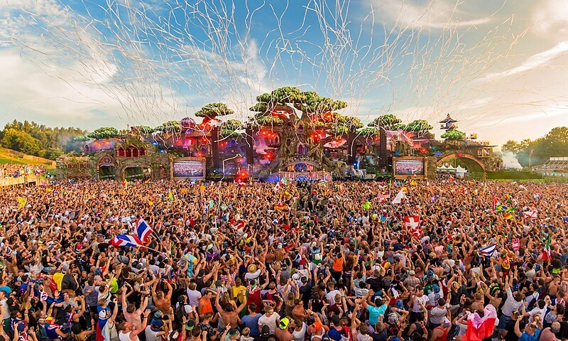 Tomorrowland festival Belgicko