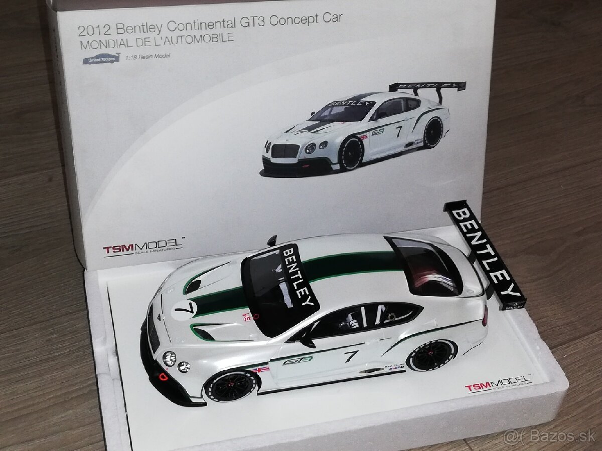 Bentley Continental GT3 Concept Car 1:18