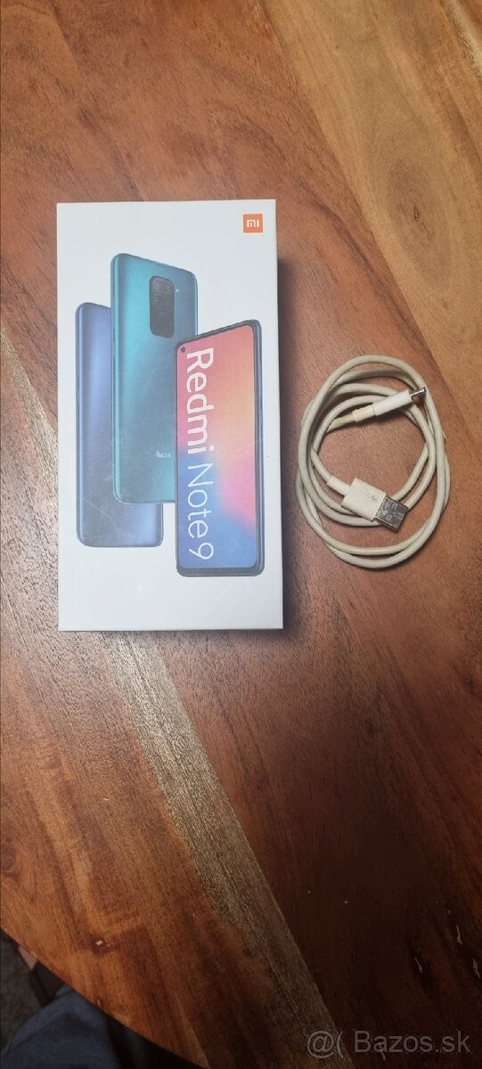 Predám Xiaomi redmi note 9 zelenej farby dual sim 4/128GB