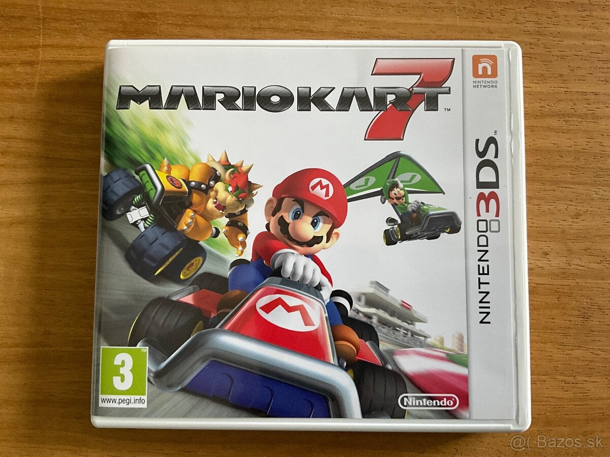 Predám obal na hru Mario Kart 7 3DS