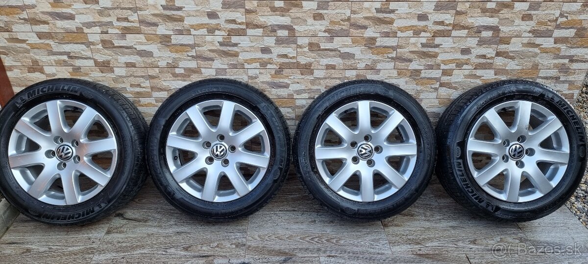 Predam orginal Volkswagen elektrony 5x112 r16  205/55r16 let