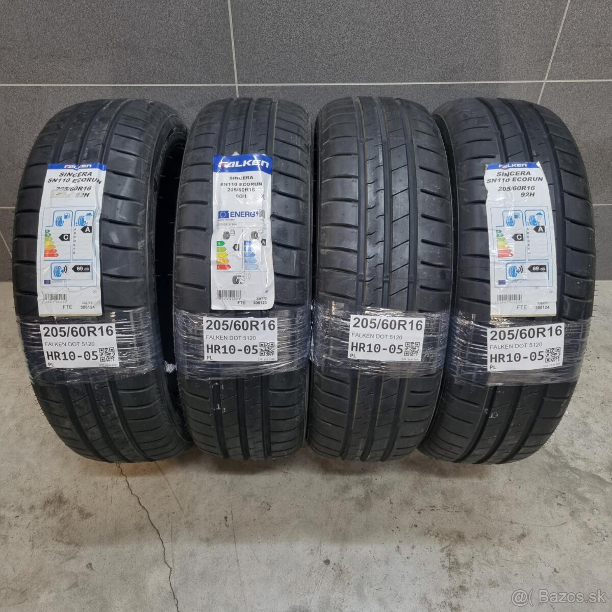 Letné pneumatiky 205/60 R16 FALKEN DOT5120