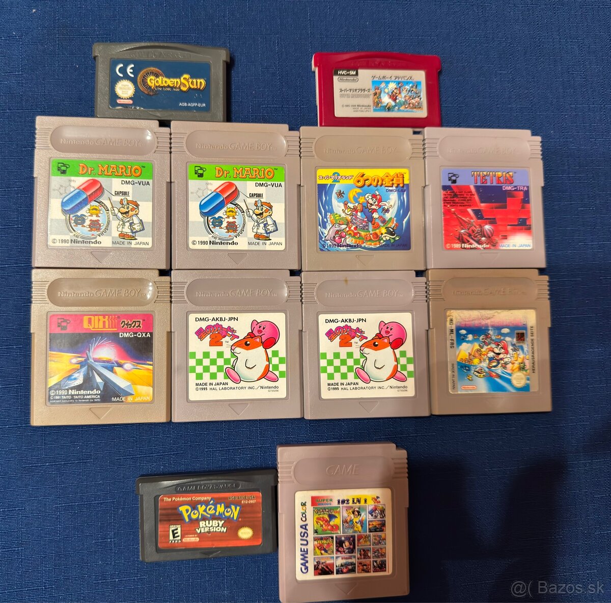 Originálne hry na Nintendo Gameboy a 3DS