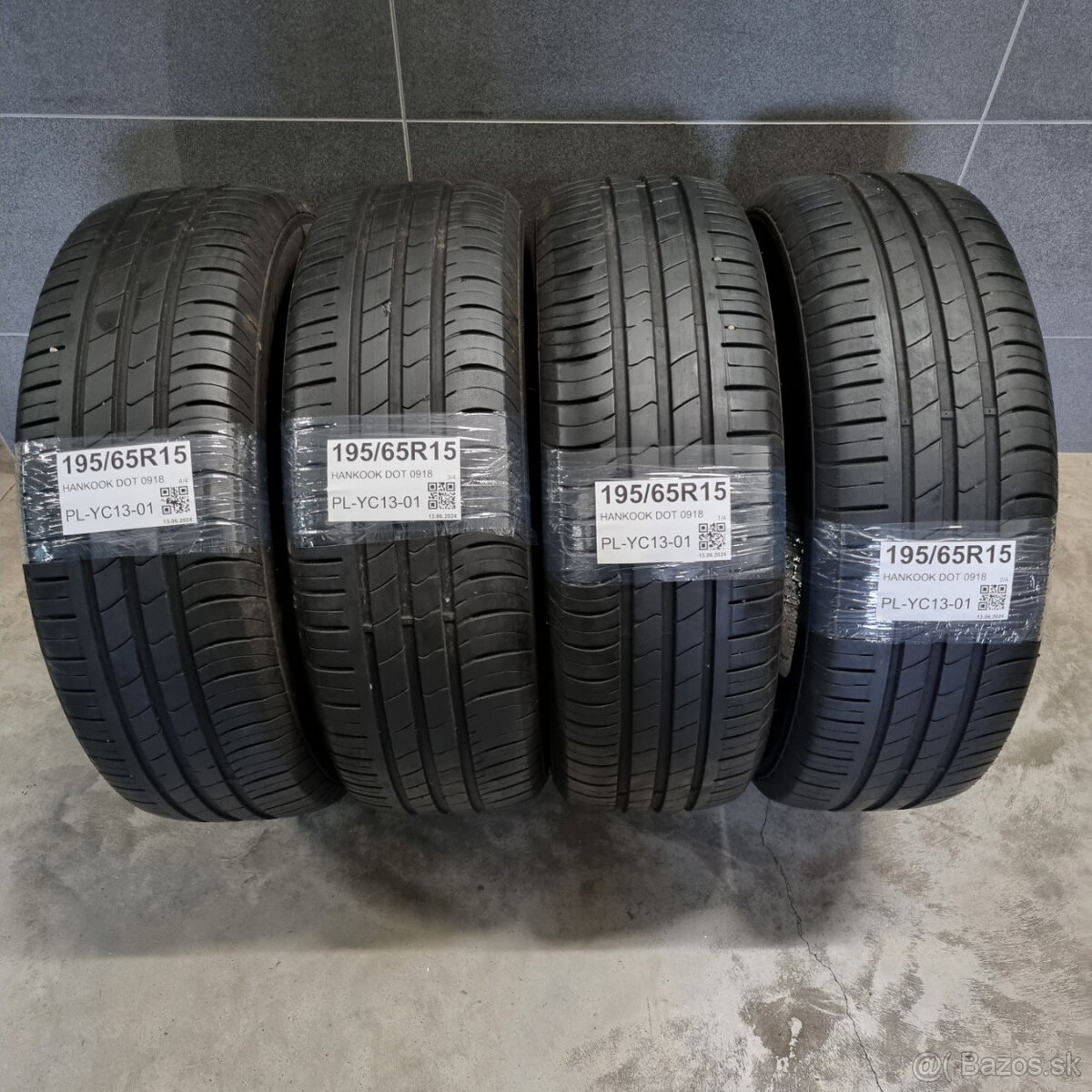 Letné pneumatiky 195/65 R15 HANKOOK