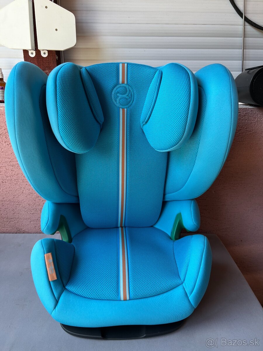 Cybex SOLUTION G i-FIX Beach Blus/turquoise Plus (RESERVÉ)