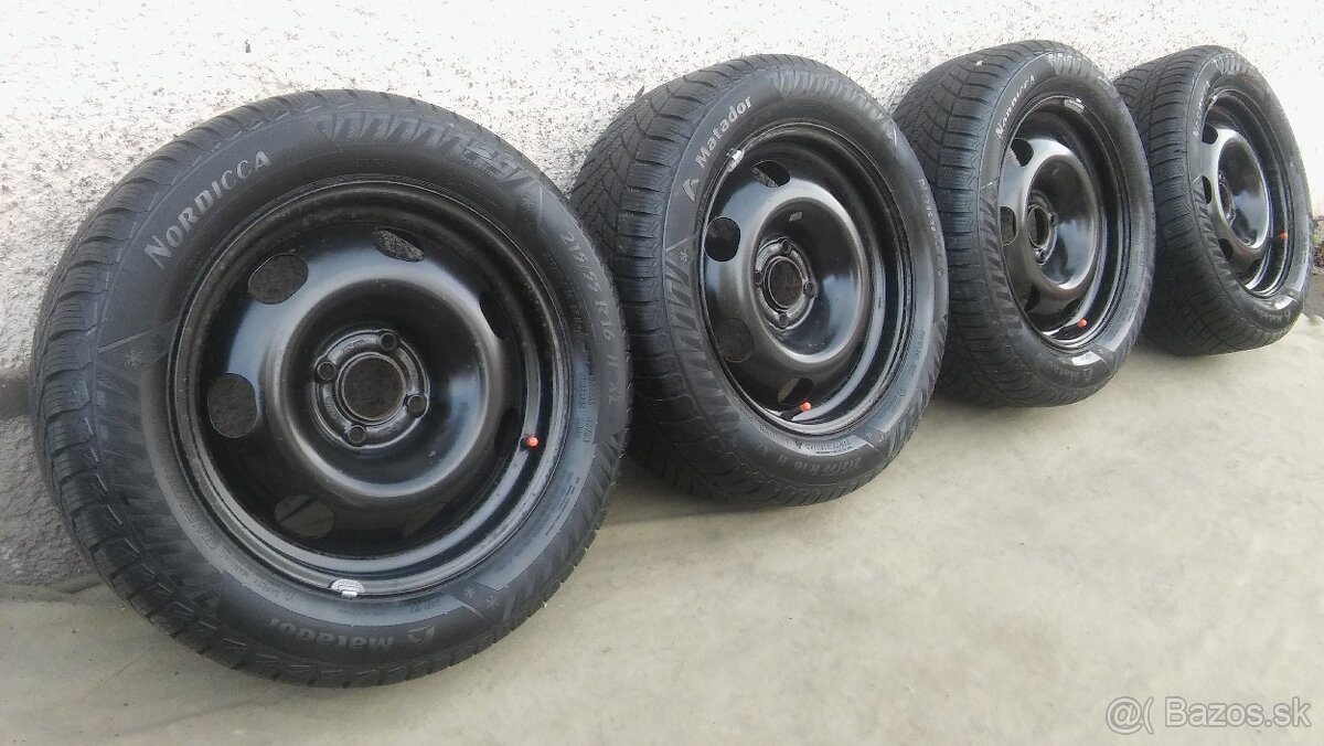 4x108 r16 Peugeot Citroen + zimné 215/55 r16 kúpa 2024 8 mm