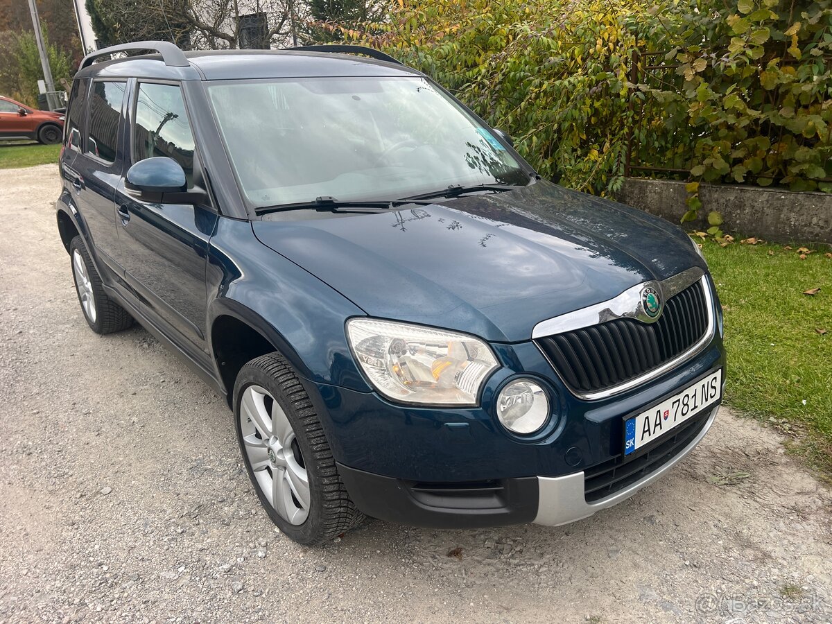 Skoda Yeti 1.2 TSI Automat dsg 7 rychlostný