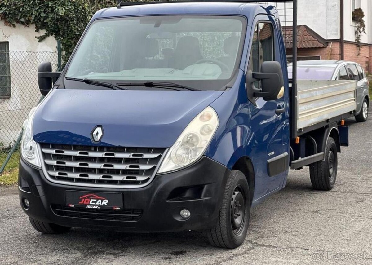 Renault Master 125DCi VALNÍK PŮVOD ČR DPH nafta manuál 92 kw