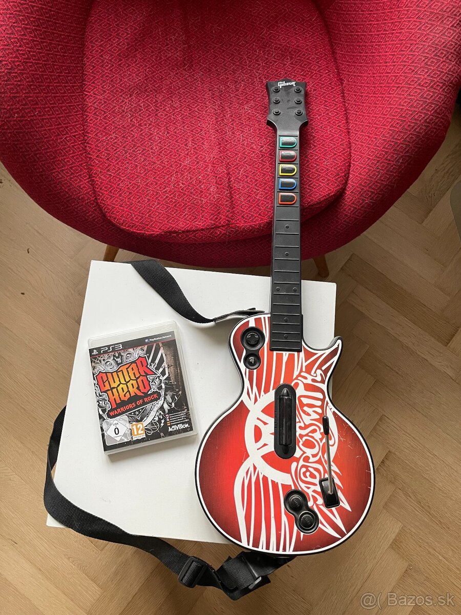 Guitar Hero + gitara PS3