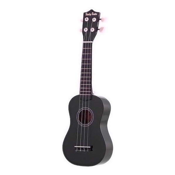 Predám čierne drevené ukulele