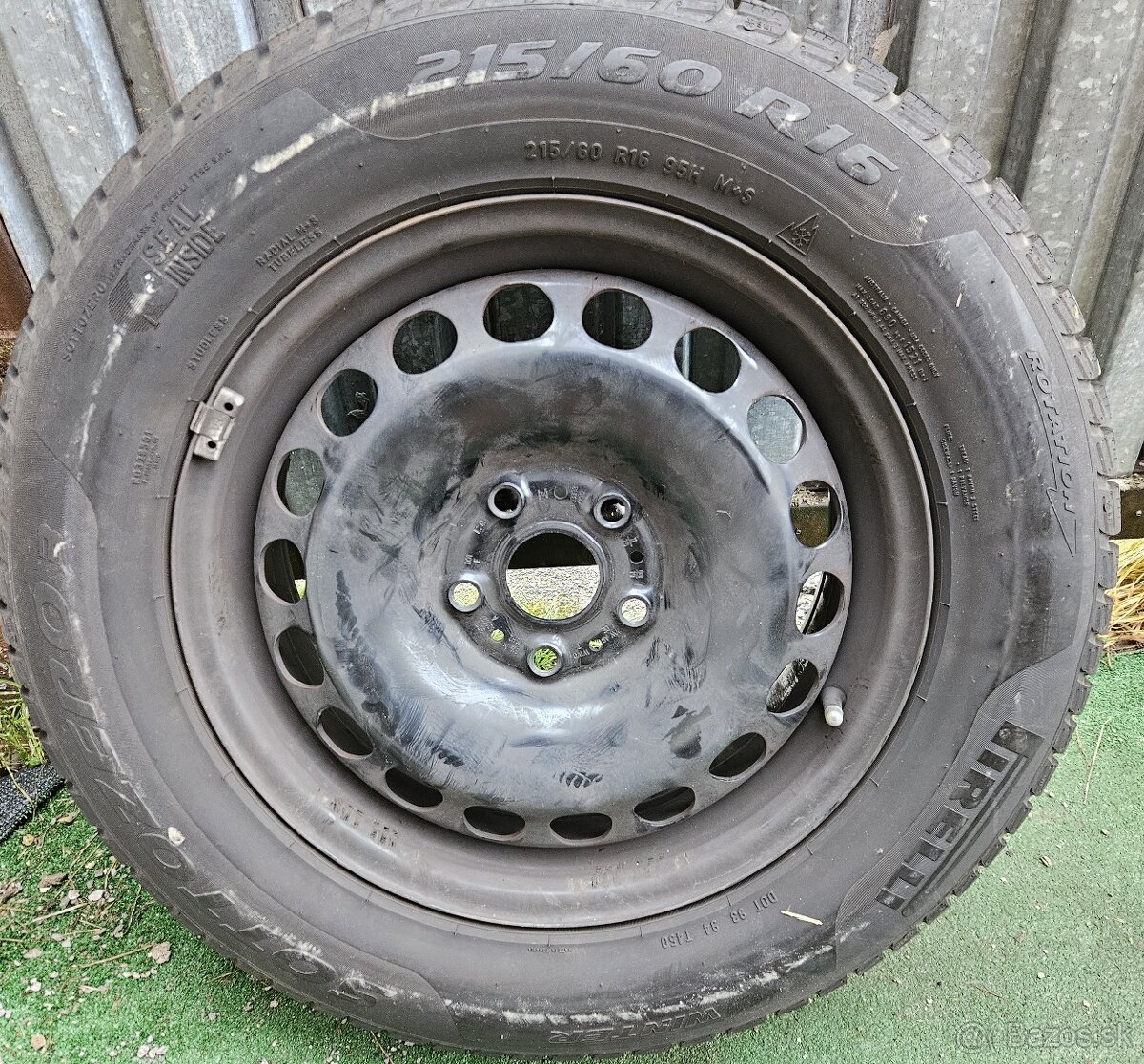 Orig.zimná sada VW - 5x112 r16 + PIRELLI 215/60 r16