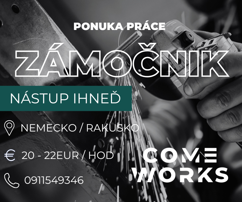 Zámočník - zvárač do Rakuska / Nemecka