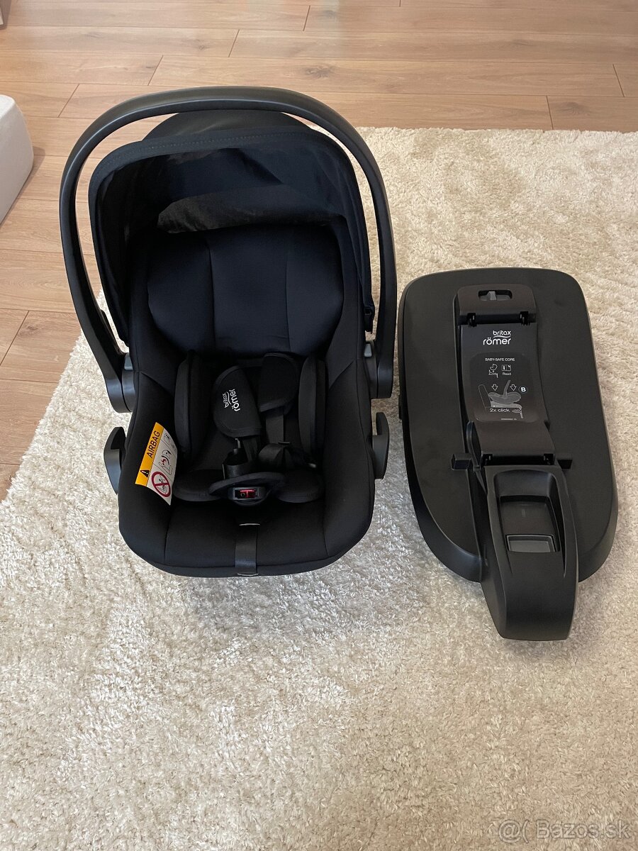 BRITAX RÖMER set Baby-Safe Core + zakladňa s isofixom