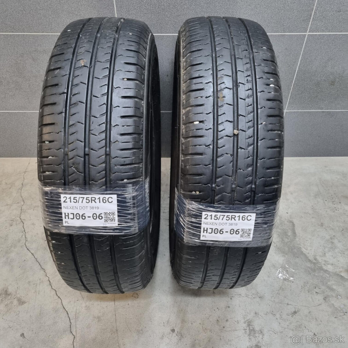 Dodávkové letné pneu 215/75 R16C NEXEN DOT3819