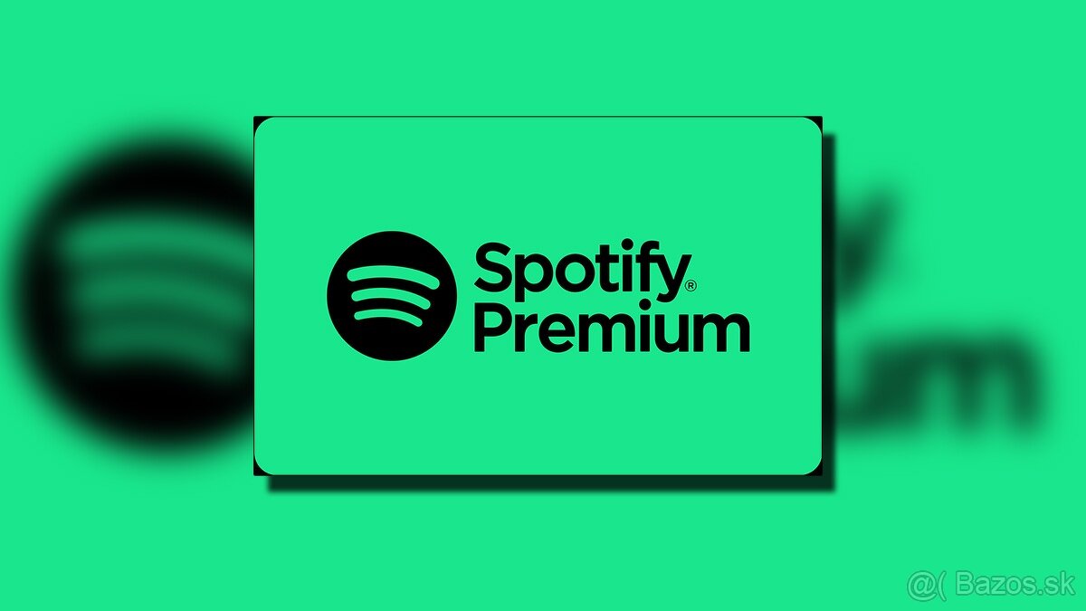 Spotify Premium individual 12 mesiacov na váš účet