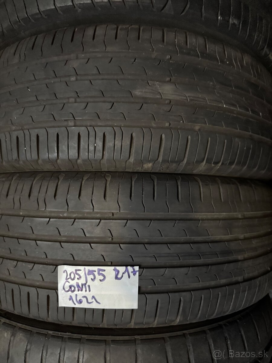 Letne pneu 205/55 R17 continetal rv2021