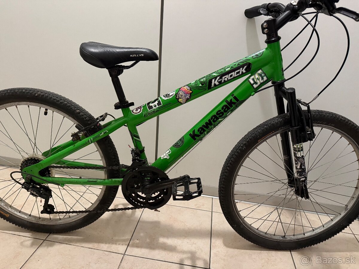 Kawasaki detsky bicykel 24”