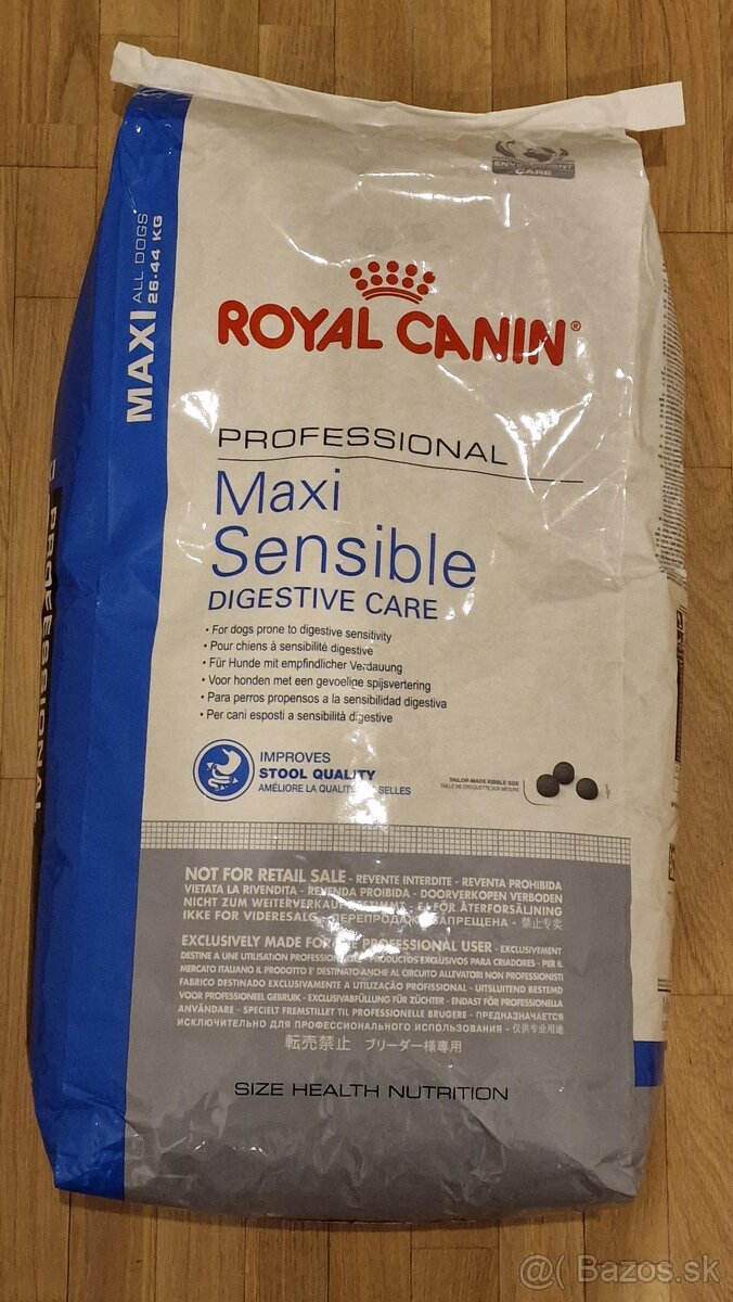 Granule Royal Canin - Maxi Sensible Digestive Care 18 kg