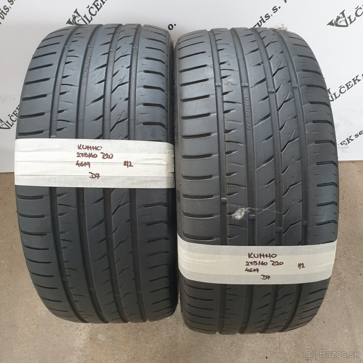 275/40 R20 KUMHO letné pneumatiky