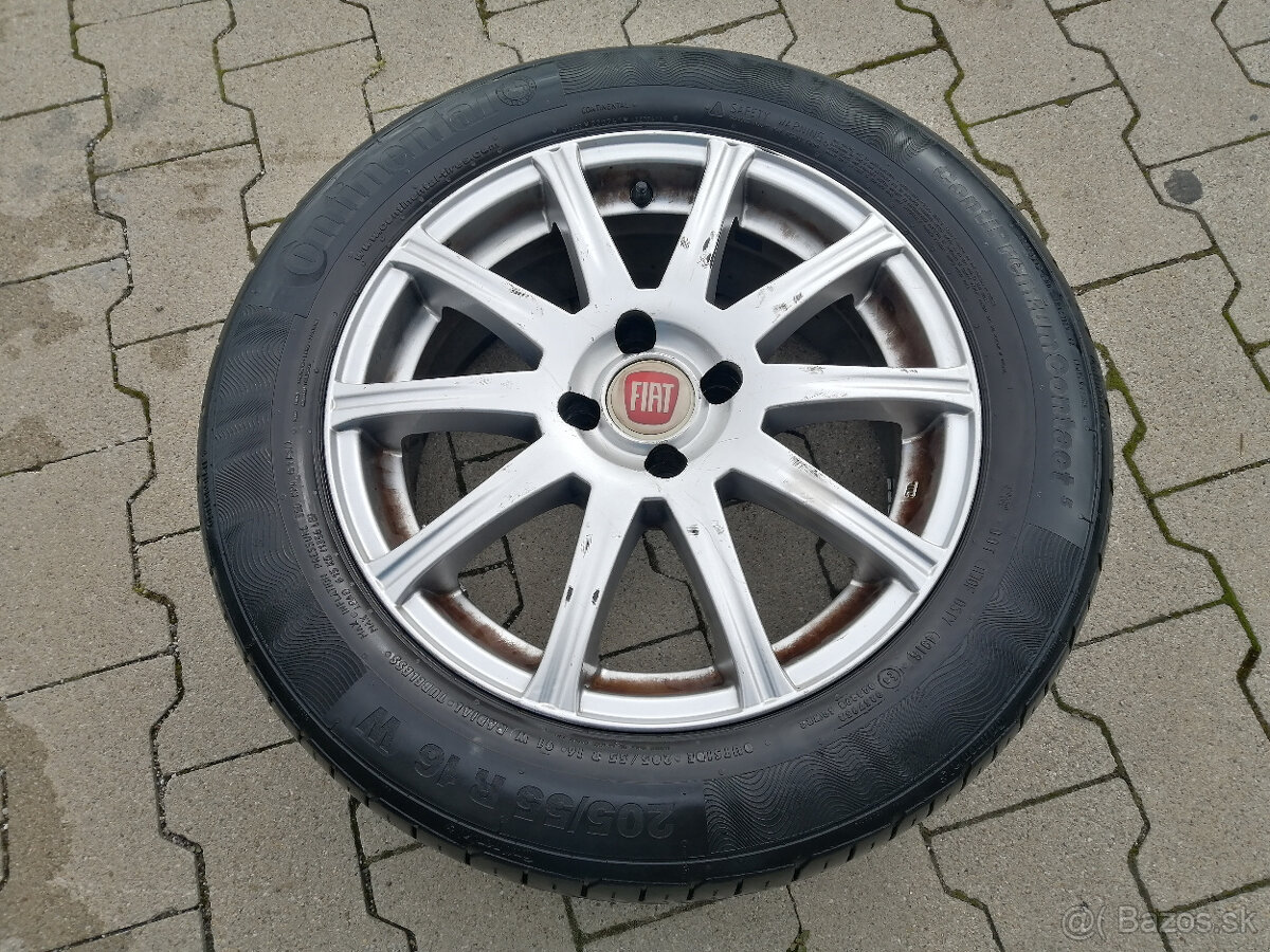 predám elektróny z Fiat Stilo 205/55 R16