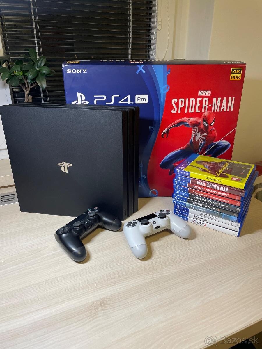 Playstation 4 Pro 1TB + hry