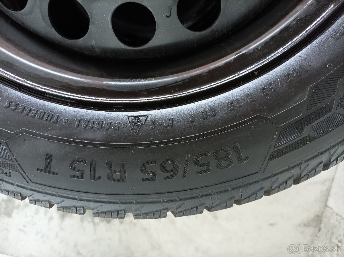 Kompletné kolesá s pneumatikami 185/65R15