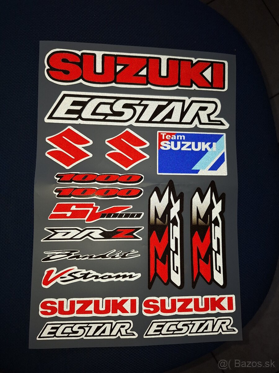 Nálepky Suzuki, Honda, Yamaha,