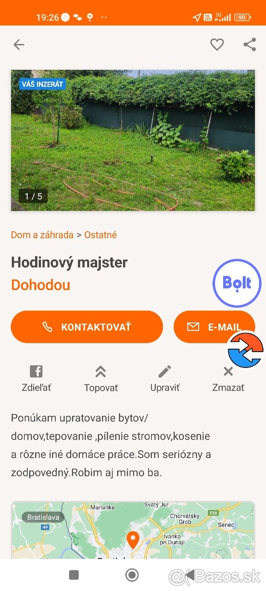 Hodinový majster.