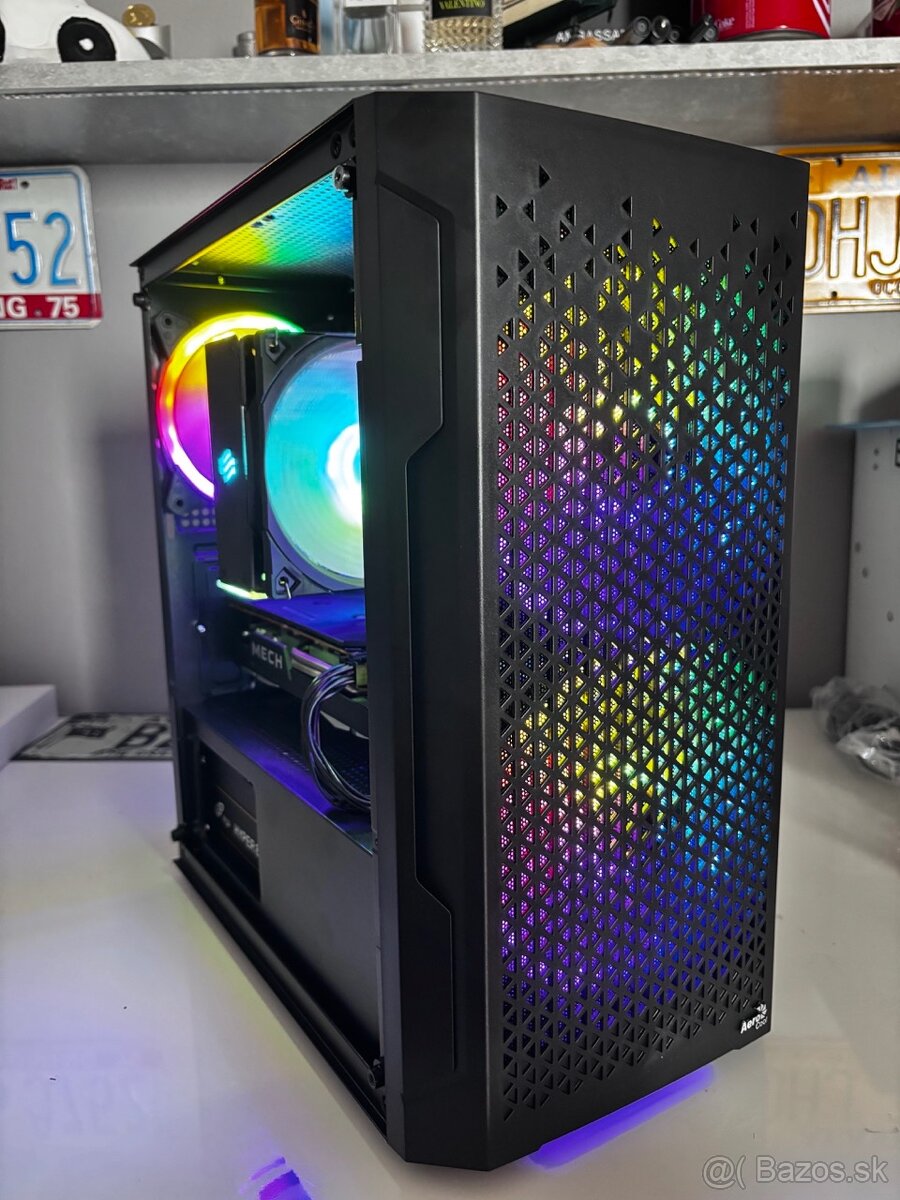 Herné PC: Ryzen 5 5600g, RX 6600 XT, 16GB RAM, 1T NVMe