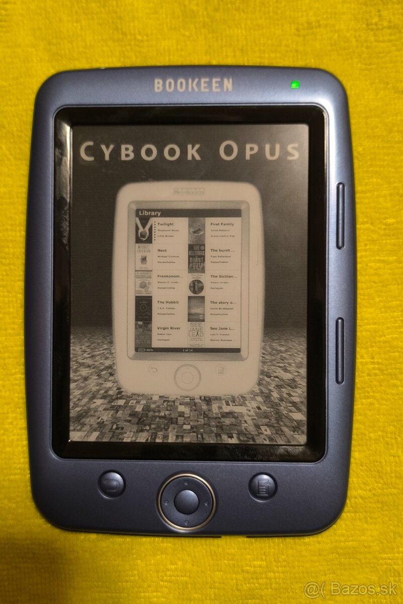 Predám E-čítačku BOOKEEN Cybook OPUS