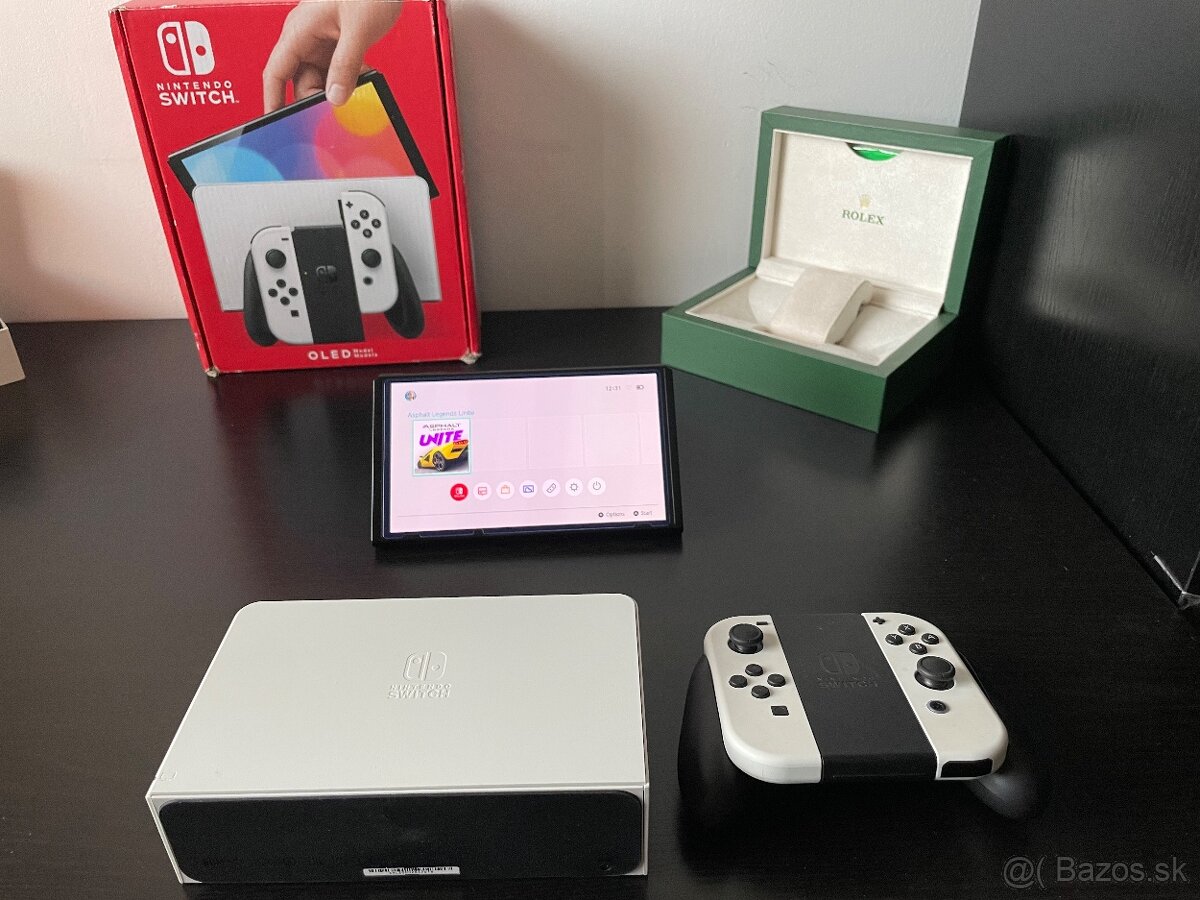 ✅Nintendo Switch OLED – TOP stav, ako nové ✅