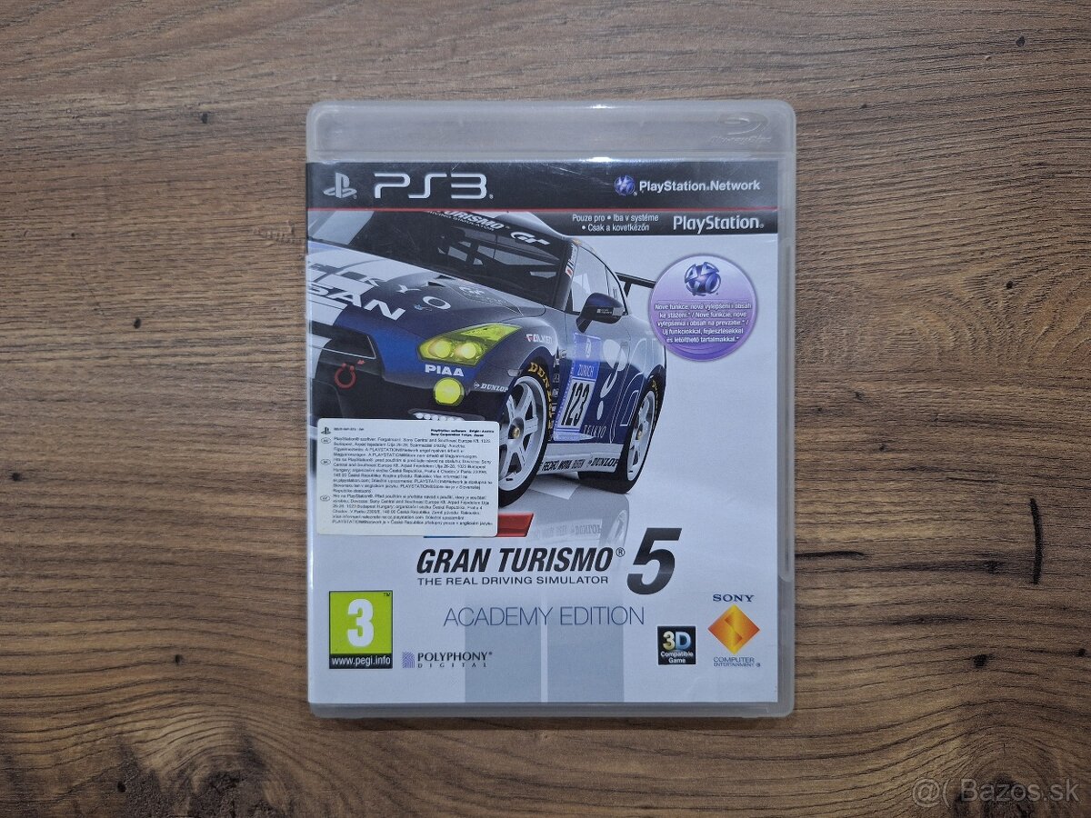 Hra na PS3 - Gran Turismo 5 Academy Edition CZ