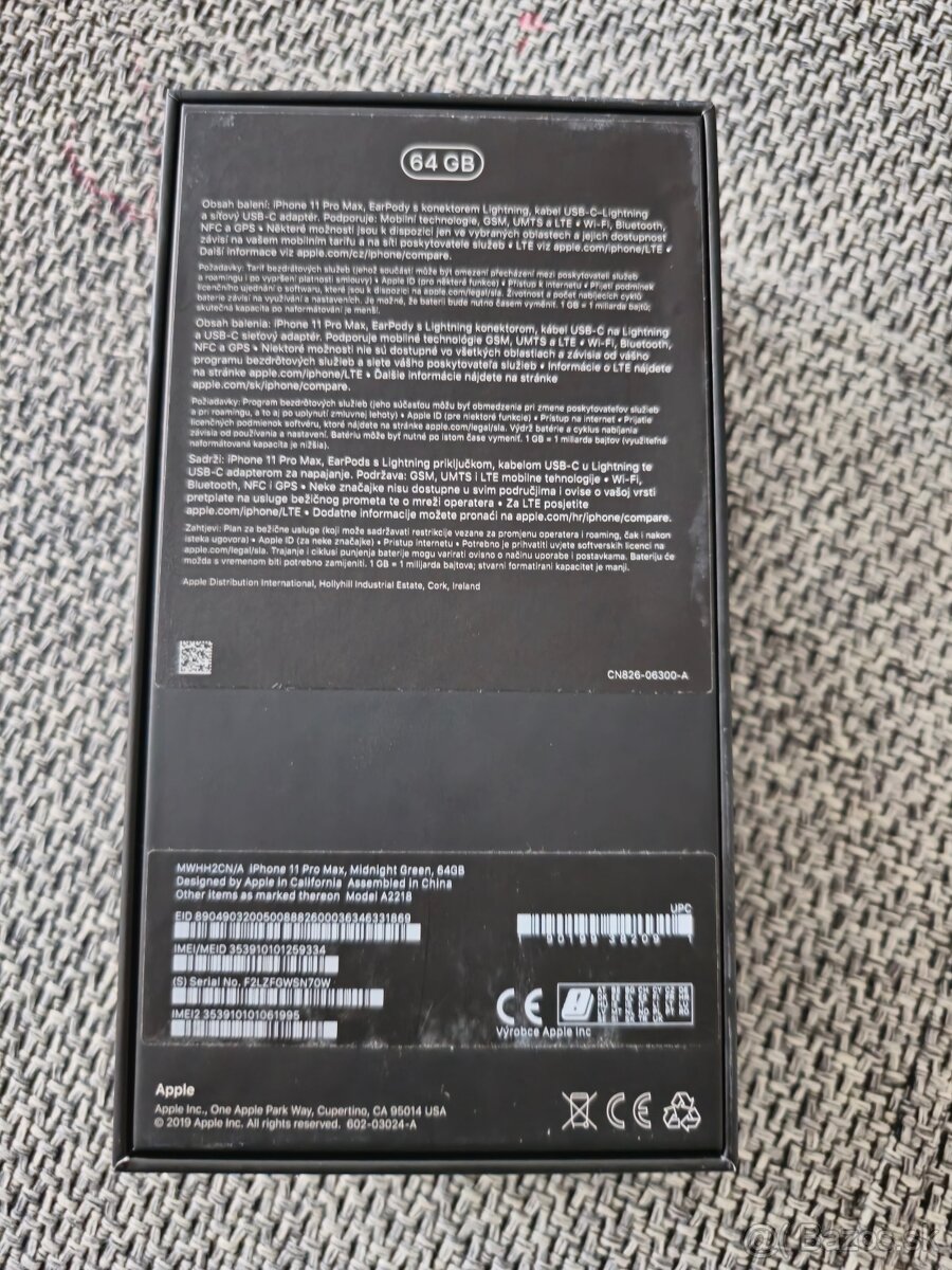 Iphone 11 pro max 64gb