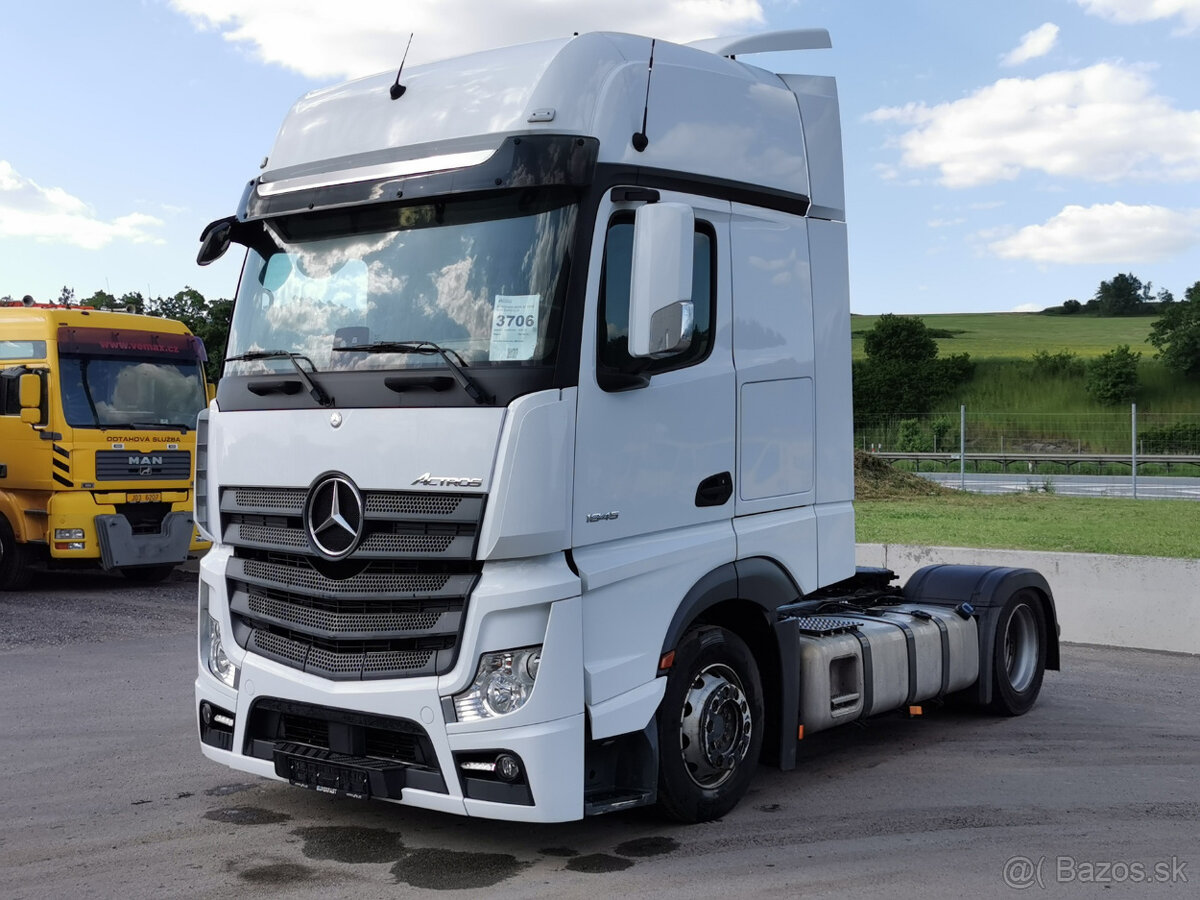 Prodám tahač návěsů MERCEDES BENZ ACTROS 1845 E6 low deck