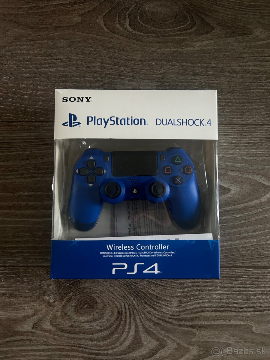 Playstation 4 PS4 dualshock ovládač modrý nový nerozbalený