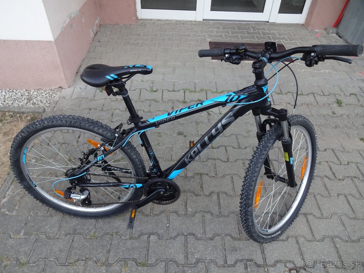 Predám chlapčenský bicykel Kellys Viper 10 BlackBlue 15.5"