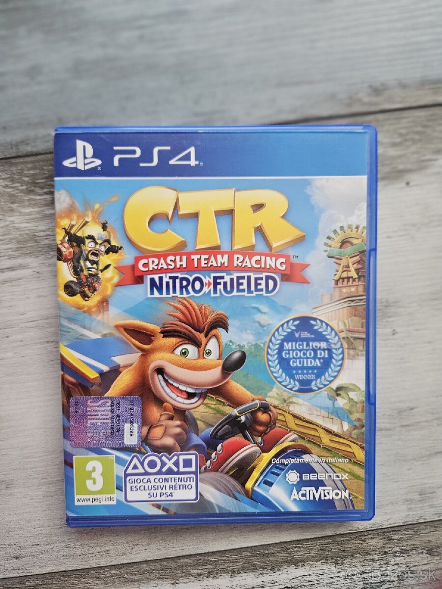 Hra Crash Team Racing na ps4