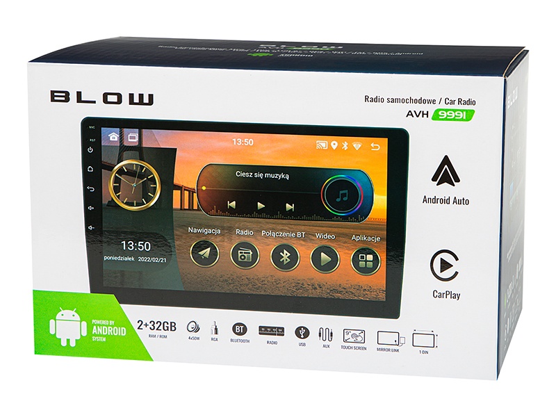 Autoradio Blow 9991 Android