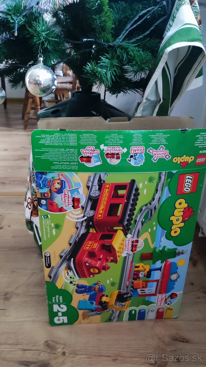 Lego duplo vláčik 10874+kolajnice 10882